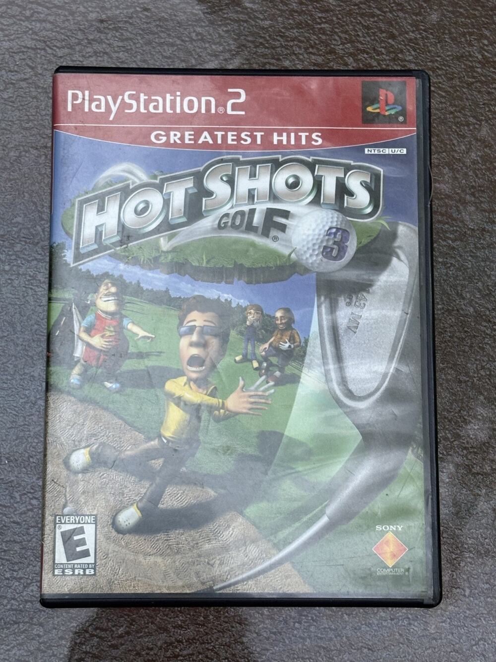 Hot Shots Golf 3 - Sony Playstation 2 PS2, Excellent Condition